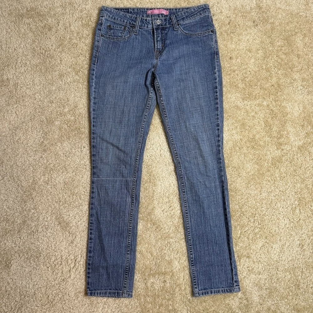 Levi's 518 Skinny Jeans Women's Size 5 Short Blue Stretch Denim 29x29